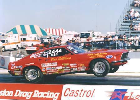 Red LeBlanc's NHRA SuperStock Mustang