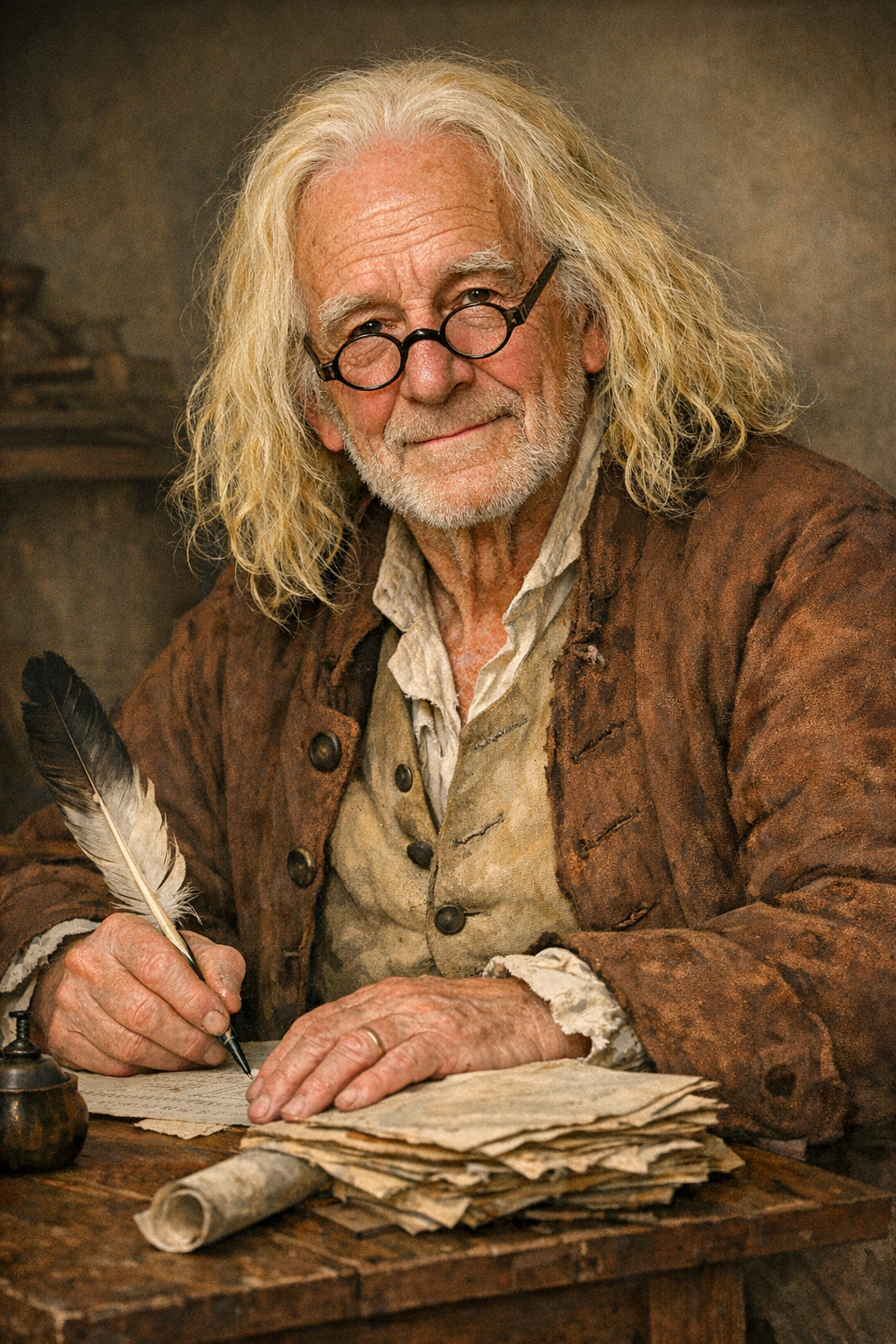 Notarty Public Rene LeBlanc Circa 1750